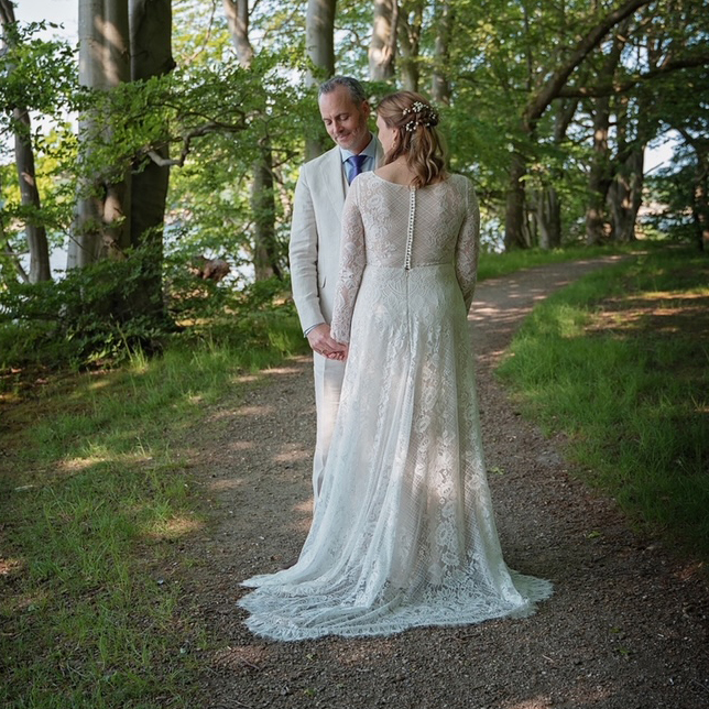Chanelladreams brudekjole til Mette Daugård